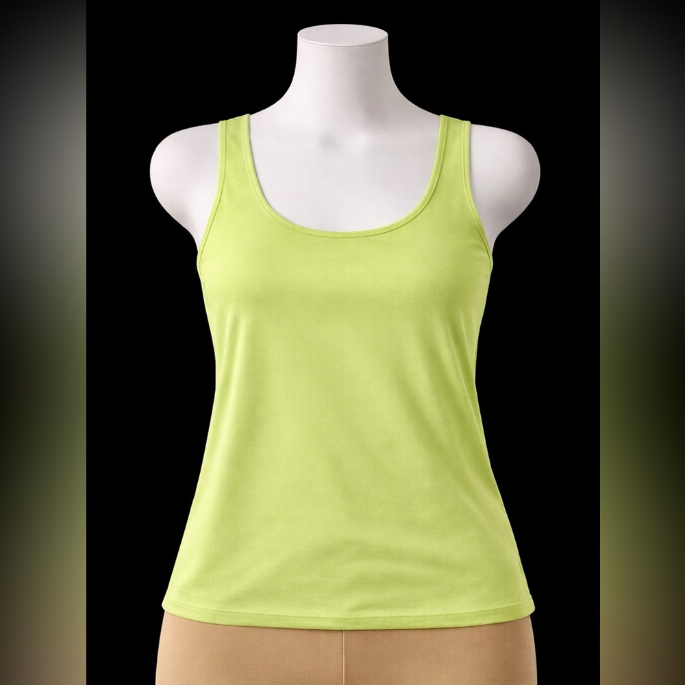 SUMMER SALE! Bright Nylon Spandex Athletic Top Size Large
